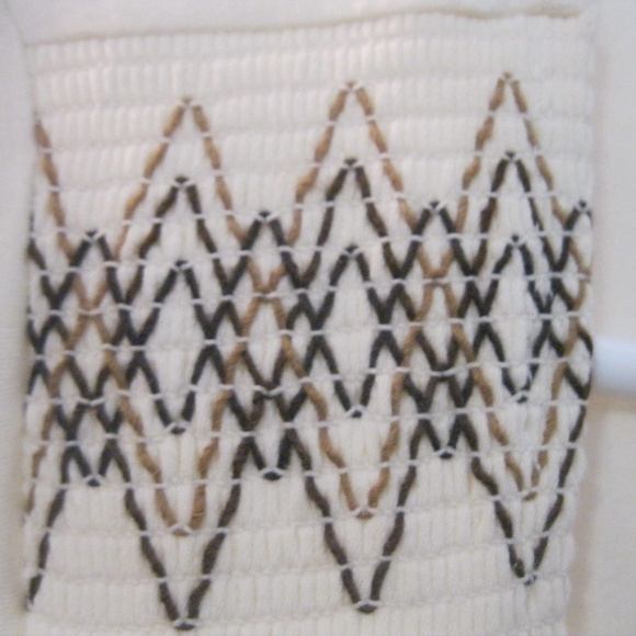 Ann Taylor LOFT Cream Top LG - Picture 5 of 6